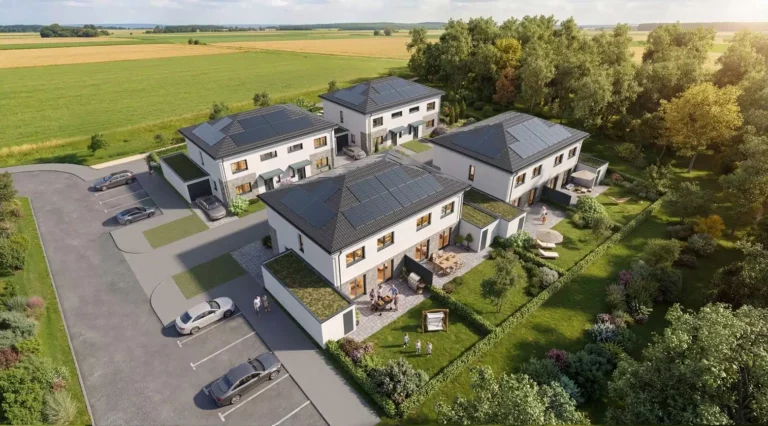 1. Bauabschnitt Neubauprojekt Vanikum mit 8 DHH